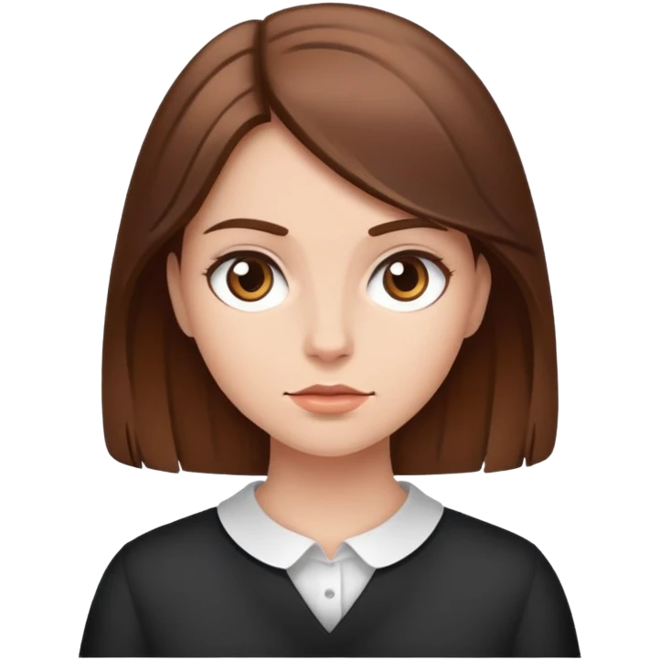 A girl minding her own business  emoji