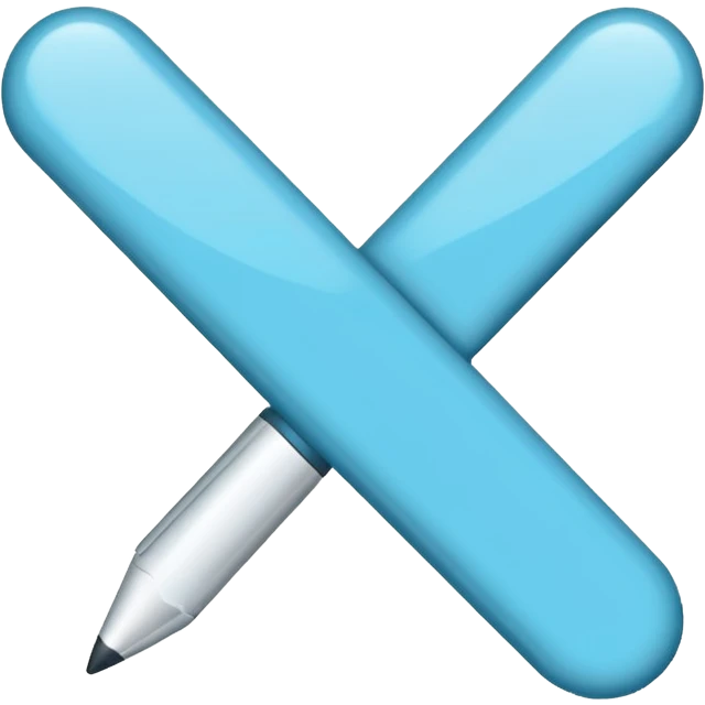 Blue tick imoji emoji