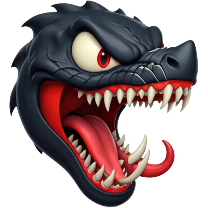 Venom snarling emoji