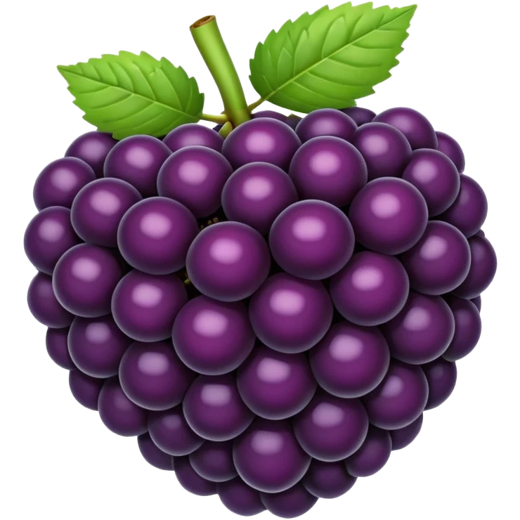 Fruta de mora emoji