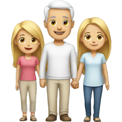 WHITE Family emoji