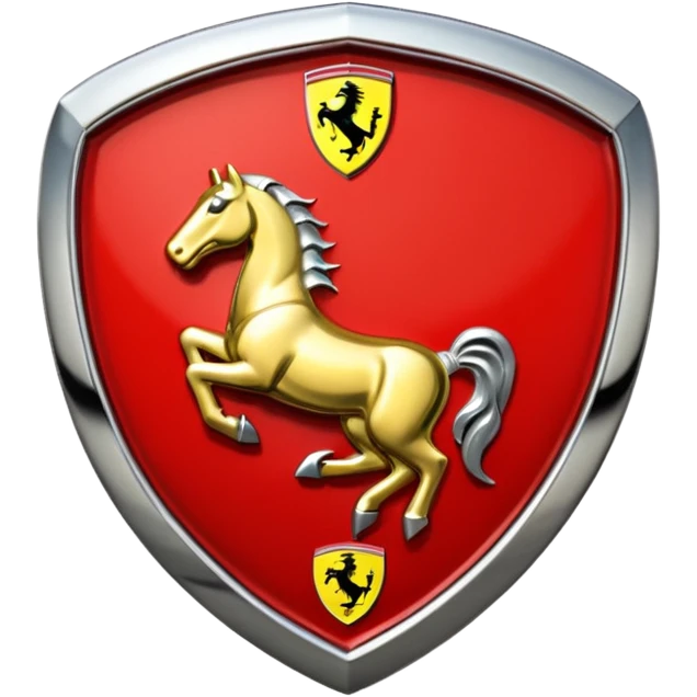 Real Ferrari badge emoji