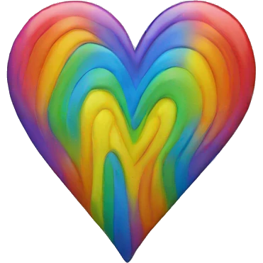 rainbow heart emoji
