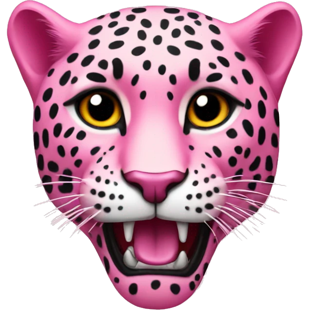 Pink jaguars  emoji