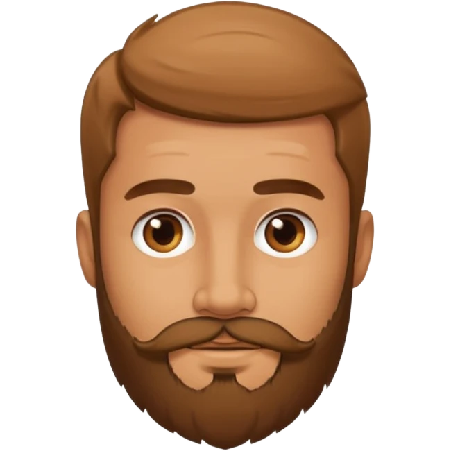 different beard emoji