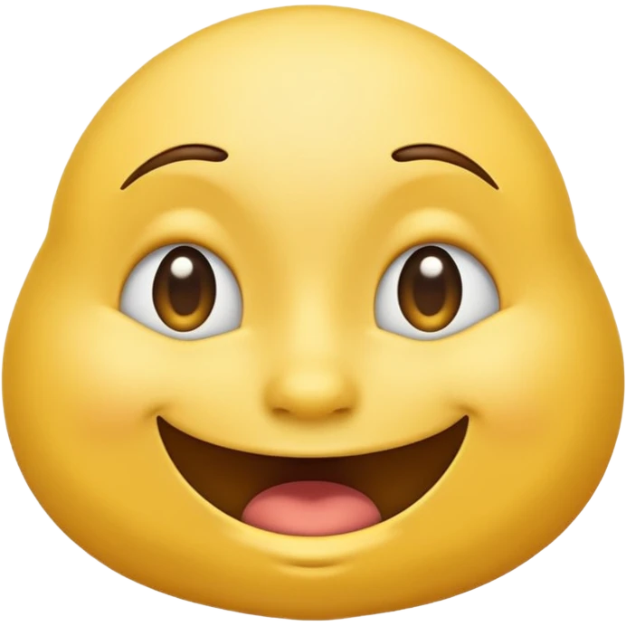 Bashful but excited emoji with large butt emoji