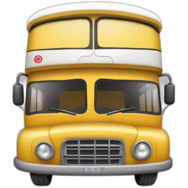Autobusero bebe cerveza emoji