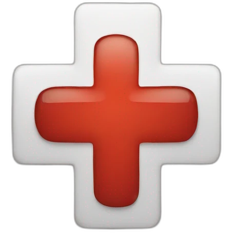 red cross emoji