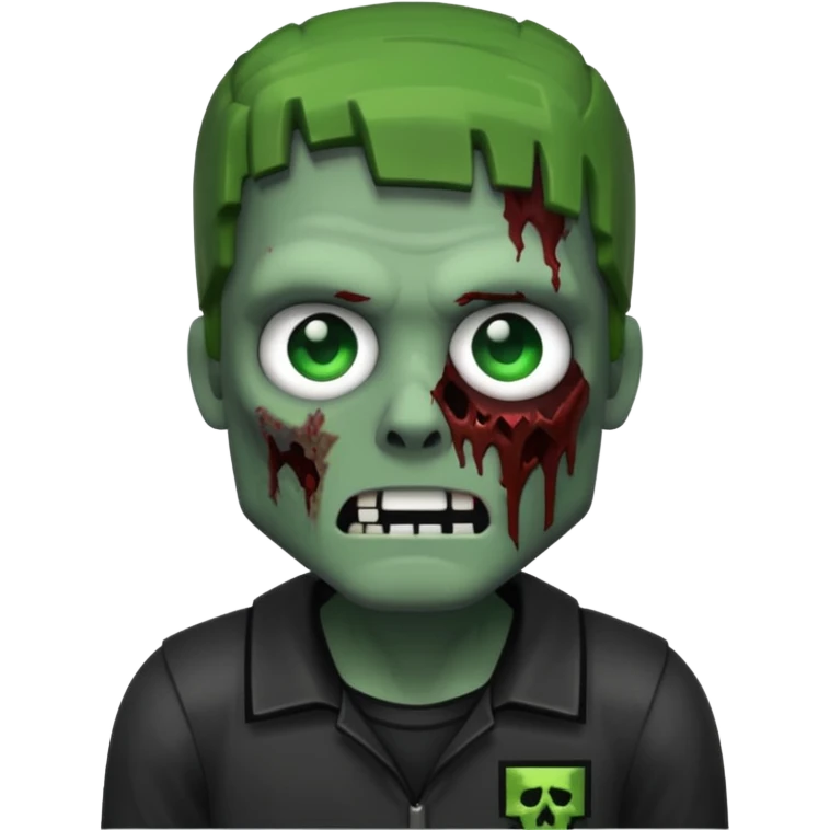 Zombie  minecraft  emoji