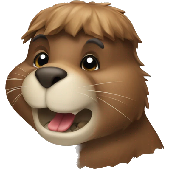 The beaver who conceived a prank emoji