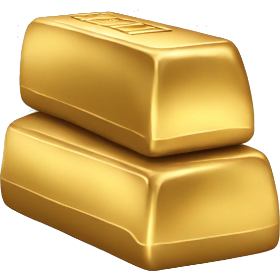 Gold bar emoji