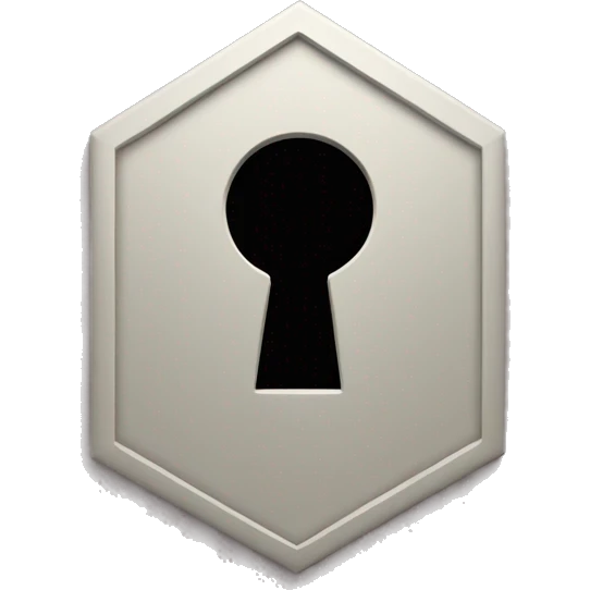 diagonal keyhole emoji