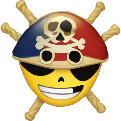 One Piece Marine Flag emoji