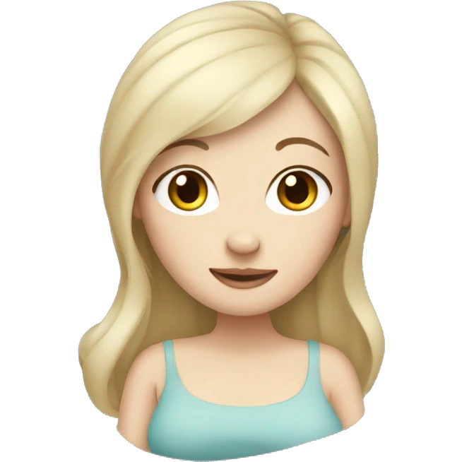 Pregnant white-skinned emoji