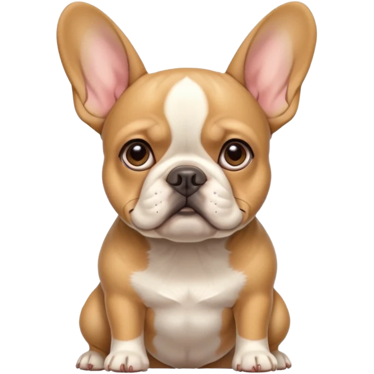 French bulldog￼ emoji