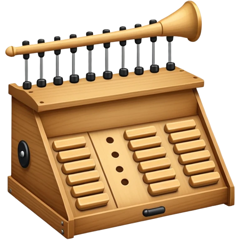 wooden glockenspiel instrument emoji