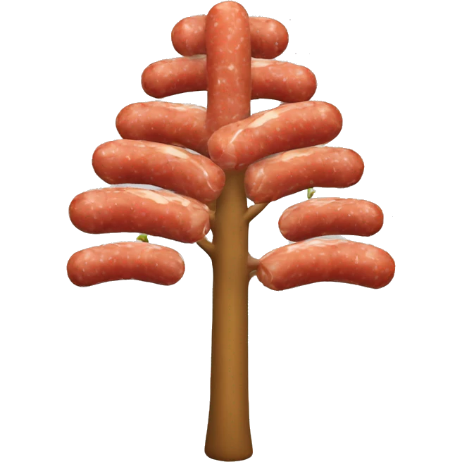 Arbre à saucisse  emoji