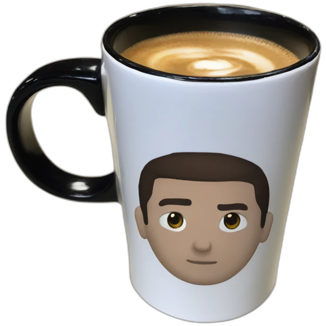 Micheal Scott coffee mug emoji