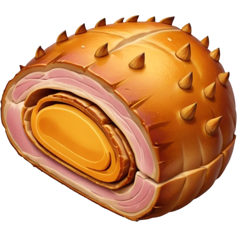 a roasted joint of pork emoji emoji