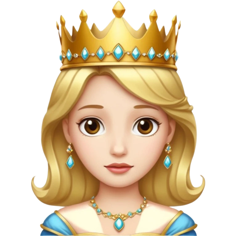 Princess wear crown
 emoji
