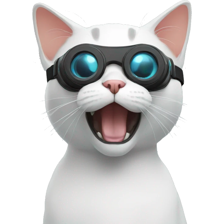VR cat emoji