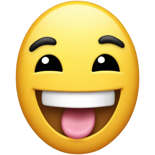 emoji licking their tongue  emoji