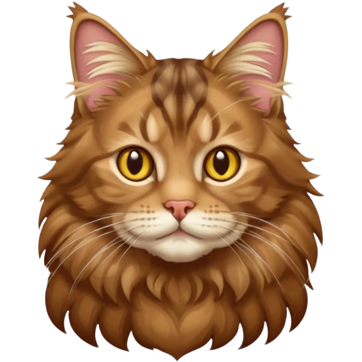 Mainecoon cat emoji
