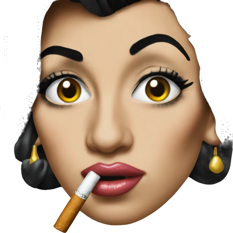 Amy winehouse smoking emoji