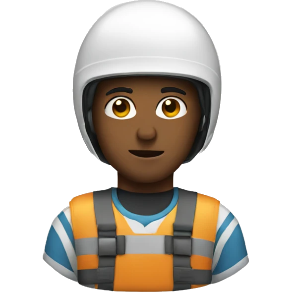 Person with a helmet emoji