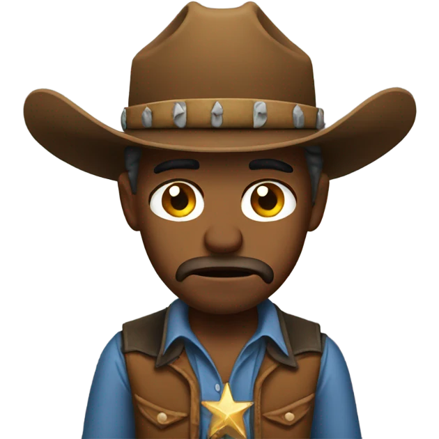 upset cowboy emoji