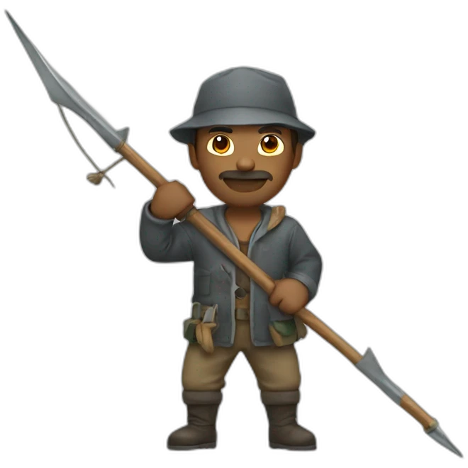 man with harpoon emoji