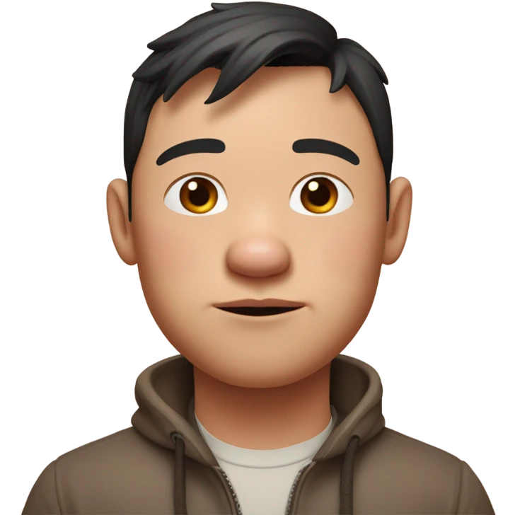 human and pig hybrid Louis Han emoji