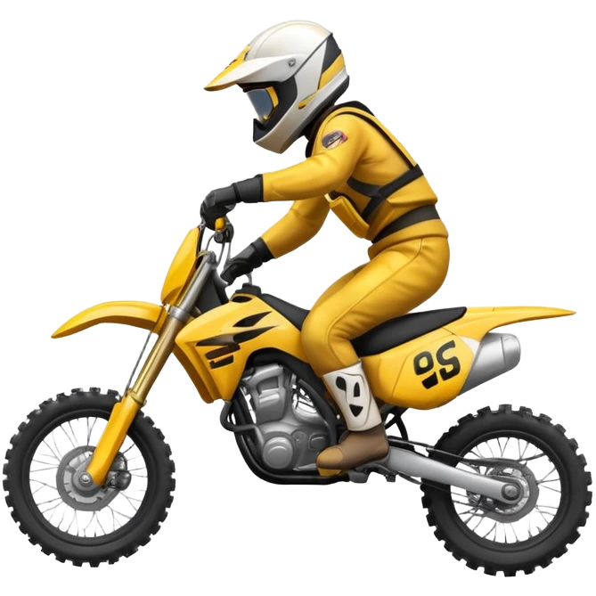 Motocross emoji