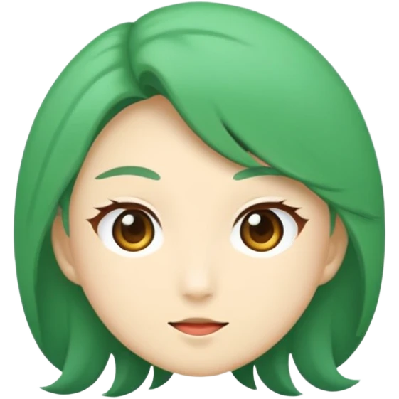 绿色美甲 emoji