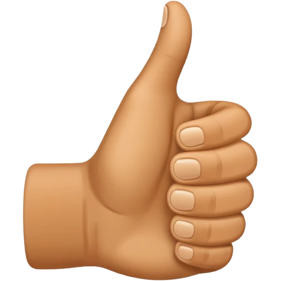 thumbs up hand emoji