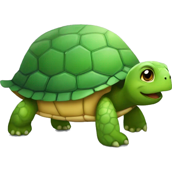 A cute little turtle with a check marked to-do list emoji