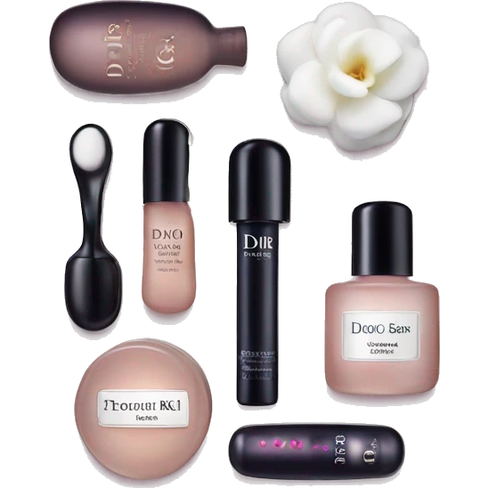 Dior skin care Kit emoji