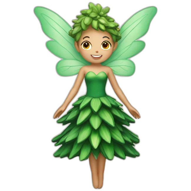 christmas tree fairy toy emoji