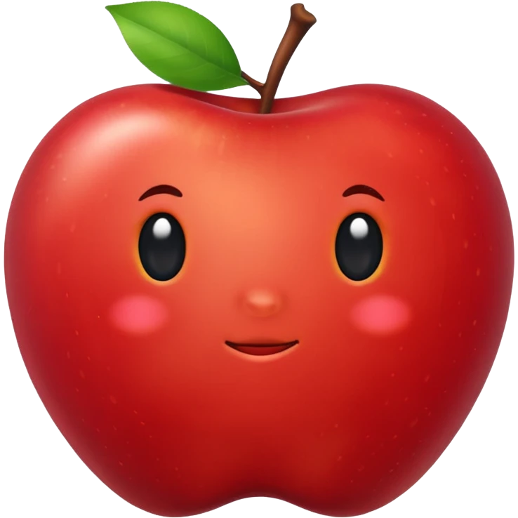 red fruit emoji