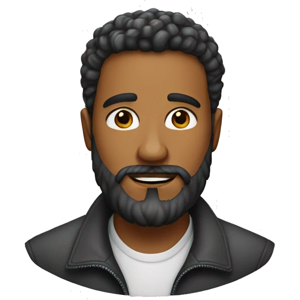 Homem careca 30 anos de barba  emoji