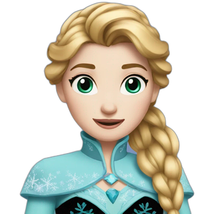 Anna frozen emoji