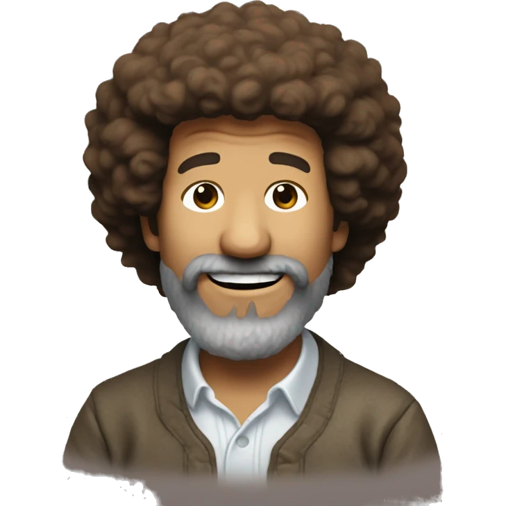 Bob Ross emoji