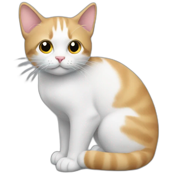 a Cat sit on a shoulder emoji