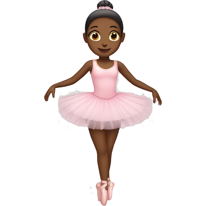 ballerina pink emoji