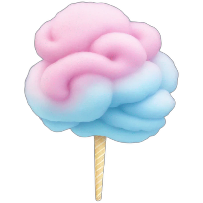 cotton candy emoji