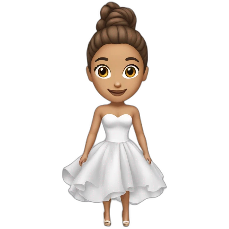 Ariana grande en tenue de soiree  emoji