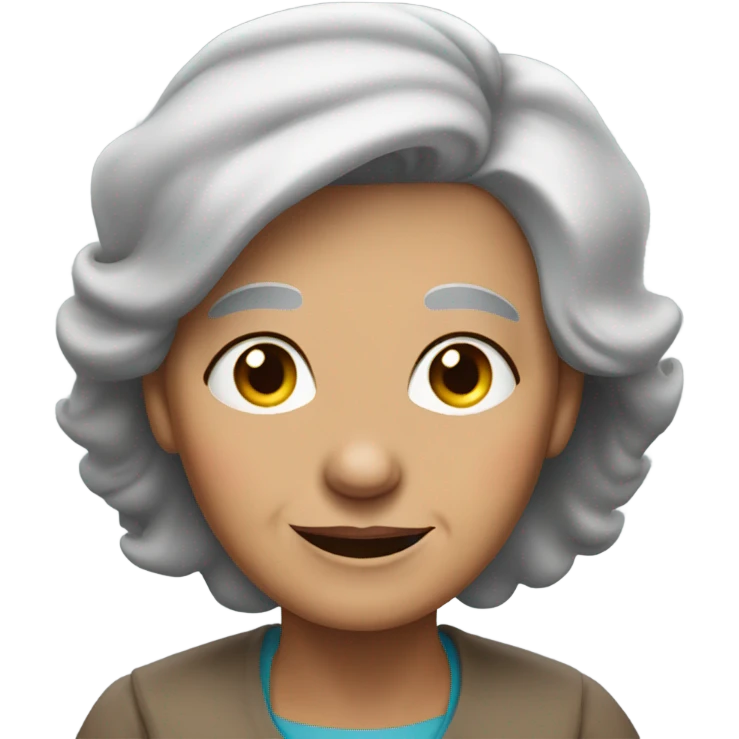 old lady emoji