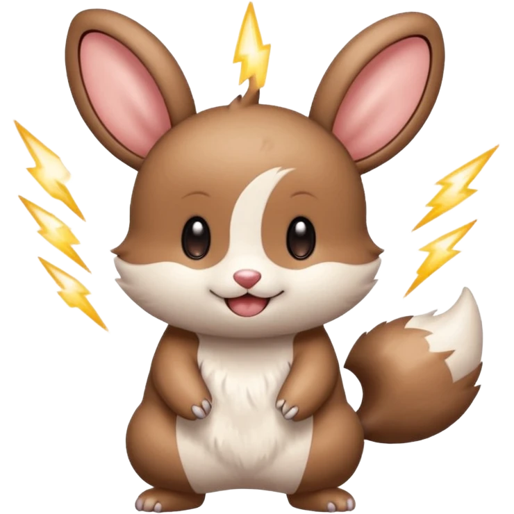 Teddiursa-Minccino-Minun-fusion  emoji