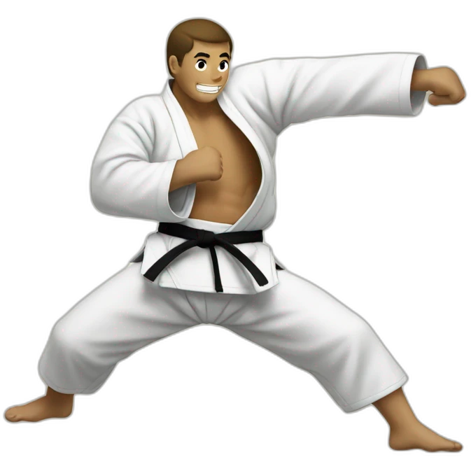 Judo emoji