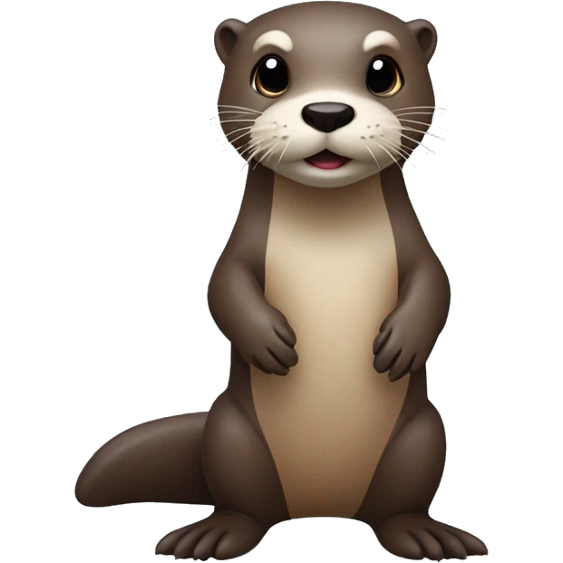 Otter ottert herum emoji